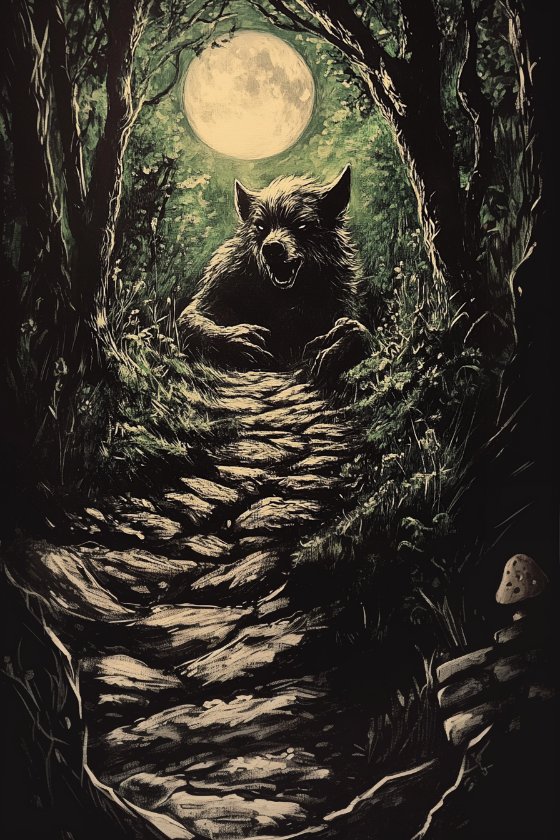 A Wolf In The Night — book cover