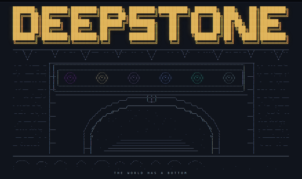 DeepStone — The World Has a Bottom